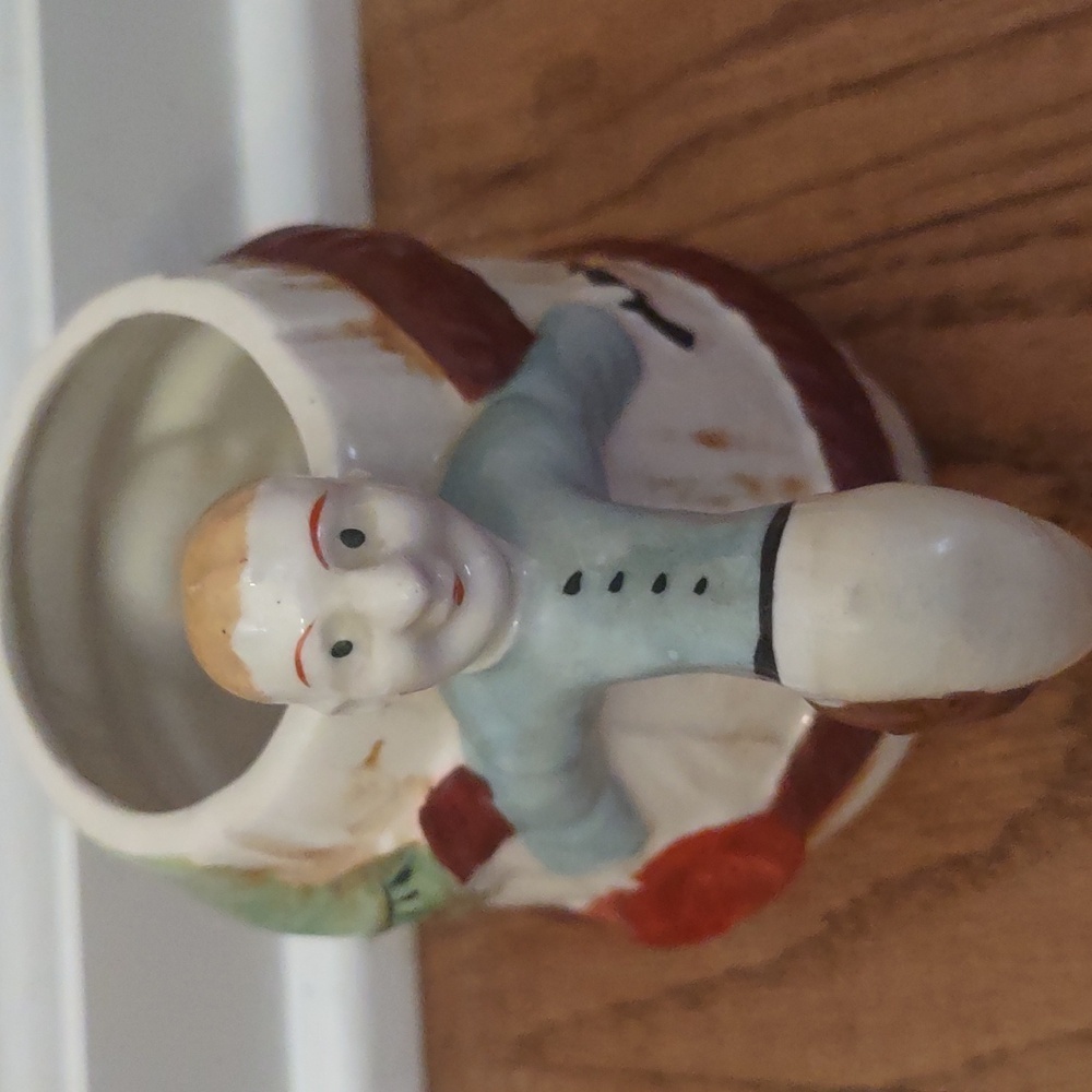3 Vintage Occupied Japan Cowboy Barrel Mugs - Picture 14 of 16